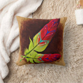 先住民アメリカンフェザーズ装飾装飾用クッション クッション (ブランケット)