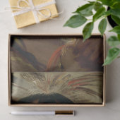 先住民アメリカンブラットフットポートレートデクページ 薄葉紙 (ギフト)