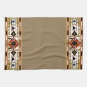 先住民アメリカンベアクランドキッチンタオル キッチンタオル (横)