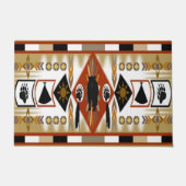 先住民アメリカンベアクラン ドアマット (正面)