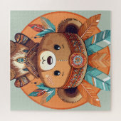 先住民アメリカンベア ジグソーパズル (横)