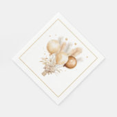 先住民アメリカンベビー紙ナプキンス スタンダードランチョンナプキン (角)