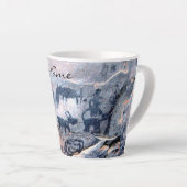 先住民アメリカンペトログリフサンダーコーブ カフェラテマグ (右アングル)