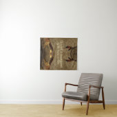 先住民アメリカンホース&ドリームキャッチャー タペストリー (インサイチュ(横))