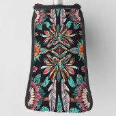 先住民アメリカンボヘマン ゴルフヘッドカバー (回転90)