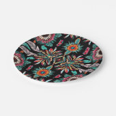 先住民アメリカンボヘマン ペーパープレート (アングル)