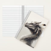 先住民アメリカンボーンドラゴンジャーナル ノートブック (内側)