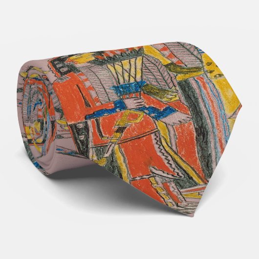 先住民アメリカンポウワウダンサー ネクタイ (ロール)