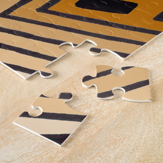 先住民アメリカンミンブルベア ジグソーパズル (側面)