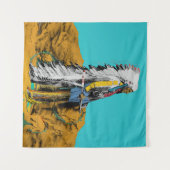 先住民アメリカンラコタスータペストリー タペストリー (正面(横))