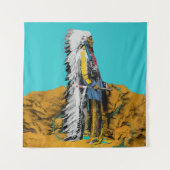 先住民アメリカンラコタスータペストリー タペストリー (正面)