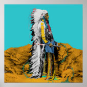 先住民アメリカンラコタスー ポスター (正面)
