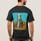 先住民アメリカンラコタスー Tシャツ (裏面)