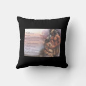 先住民アメリカンラブ クッション (裏面)