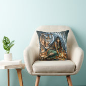 先住民アメリカンリラックスウィメンズバイアタイガー クッション (椅子)