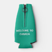 先住民アメリカンレッドブラックカイガニサンダーバード ボトルクーラー (裏面)