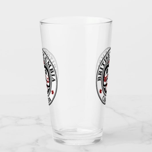 先住民アメリカンレッドブラックハイダアートウィーピングスカル タンブラーグラス (右)