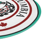 先住民アメリカンレッドブラックハイダアートサンダーバード カッティングボード (角)