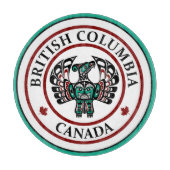 先住民アメリカンレッドブラックハイダアートサンダーバード カッティングボード (正面)