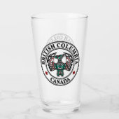 先住民アメリカンレッドブラックハイダアートサンダーバード タンブラーグラス (裏面)