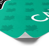 先住民アメリカンレッドブラックハイダアートベクトルサーモン ポスター (角)