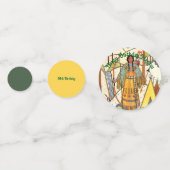 先住民アメリカンレディーウッズボウアロー刺繍 コンフェッティ (正面)