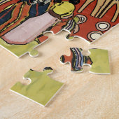 先住民アメリカンヴィレッジ ジグソーパズル (側面)