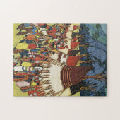 先住民アメリカンヴィレッジ ジグソーパズル (横)