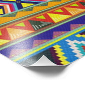 先住民アメリカン南西カラフル フォトプリント            (角)