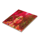 先住民アメリカン幽霊オブシティングブル タイル (側面)