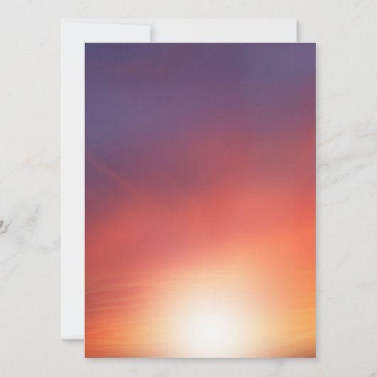 先住民アメリカン招待状カード 招待状 (裏面)