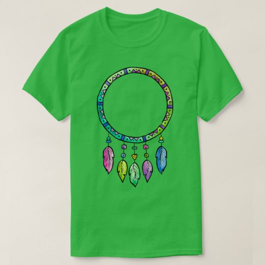 先住民アメリカン特別版T Tシャツ (デザイン正面)