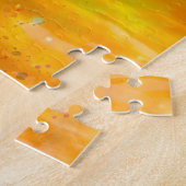 先住民アメリカン転がダンサーの雷 ジグソーパズル (側面)