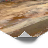 先住民アメリカン転がダンサーの雷 ポスター (角)