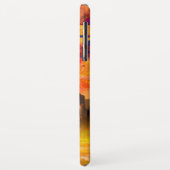 先住民アメリカン転がダンサーの雷 Case-Mate iPhoneケース (裏面/左)