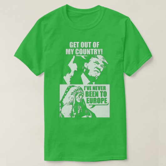 先住民アメリカン2 Tシャツ (デザイン正面)