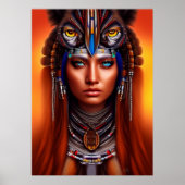 先住民アメリカン・アパッチ ポスター (正面)