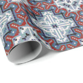 先住民アメリカン・インディアンナバホ・パターン ラッピングペーパー (ロールコーナー)