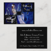 先住民アメリカン・ウーフ・ビジネス・カード 名刺 (正面/裏面)