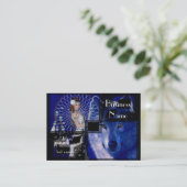 先住民アメリカン・ウーフ・ビジネス・カード 名刺 (スタンド正面)