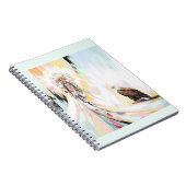 先住民アメリカン・ウーマン・アンド・イーグル ノートブック (右側)