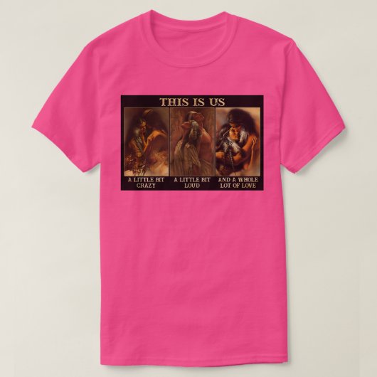 先住民アメリカン・カップルこれは米国 Tシャツ (デザイン正面)