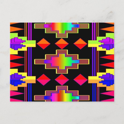 先住民アメリカン・カード ポストカード (正面)