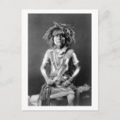 先住民アメリカン・スネーク神父, 1900 ポストカード (正面)