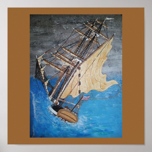 先住民アメリカン・スピリット風 ポスター (正面)