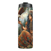 先住民アメリカン・スピリット、イーグル、フォレスト・エンジェシー。 タンブラー (正面)