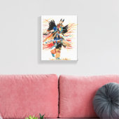 先住民アメリカン・ダンサーII キャンバスプリント (インサイチュ (リビング))