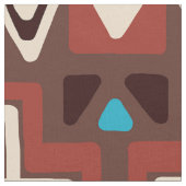 先住民アメリカン・パターン ファブリック (クローズアップ)