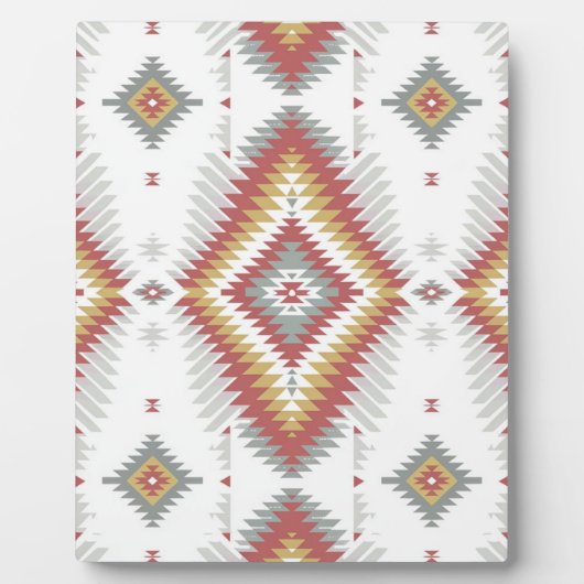 先住民アメリカン・パターン フォトプラーク (正面)