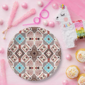 先住民アメリカン・パターン ペーパープレート (パーティー)